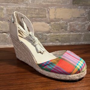 Plaid Espadrille Wedge by Tommy Hilfiger